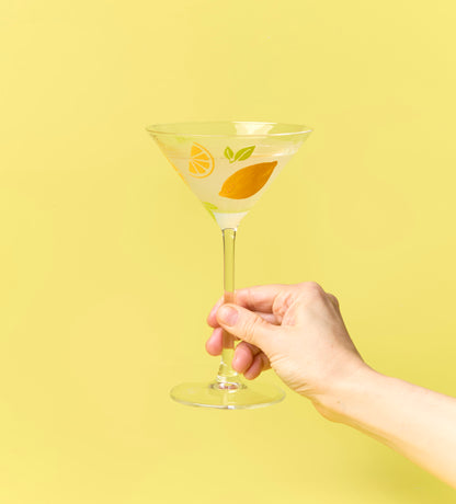 Paint-a-Cocktail Glass