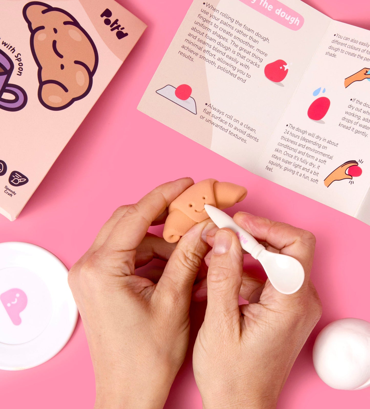 Tiny Yums: Coffee & Croissant