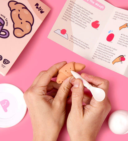 Tiny Yums: Coffee & Croissant