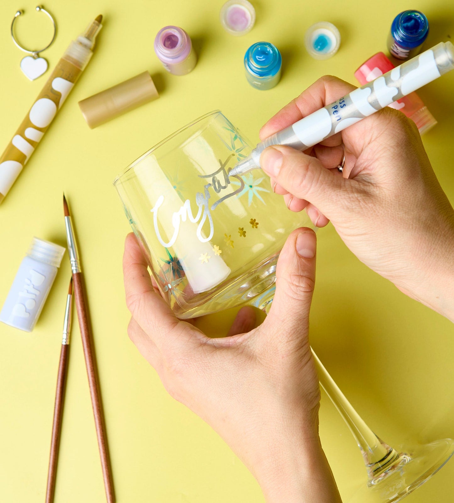 Mugs & Wine Glass Painting Bundle