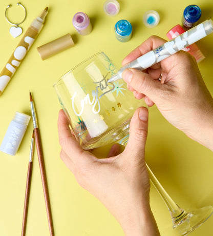 Mugs & Wine Glass Painting Bundle