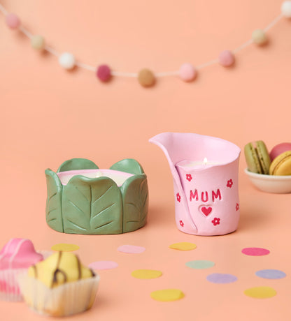 Handmade Moments: Clay Candles & Frame Painting Bundle