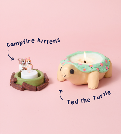 Playful Creatures Candle Making Duo