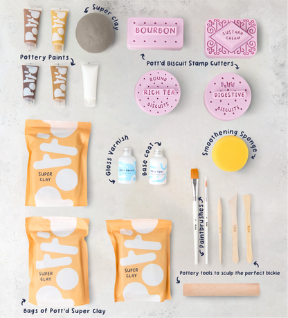 Tea & Biscuit Coaster Kit