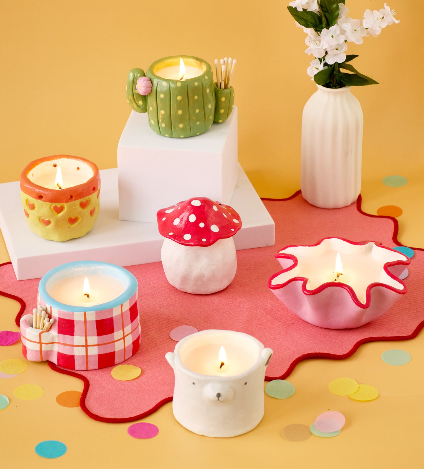 Refill: Home Pottery Candle Kit