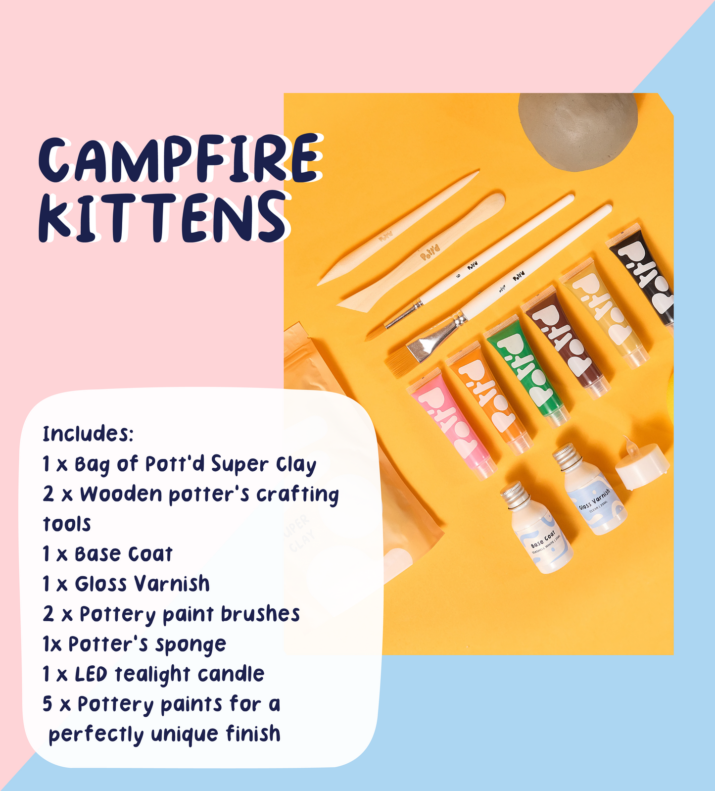 Playful Creatures Candle Making Duo