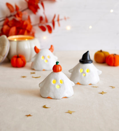 Halloween Mini Ghost Tealight Holders