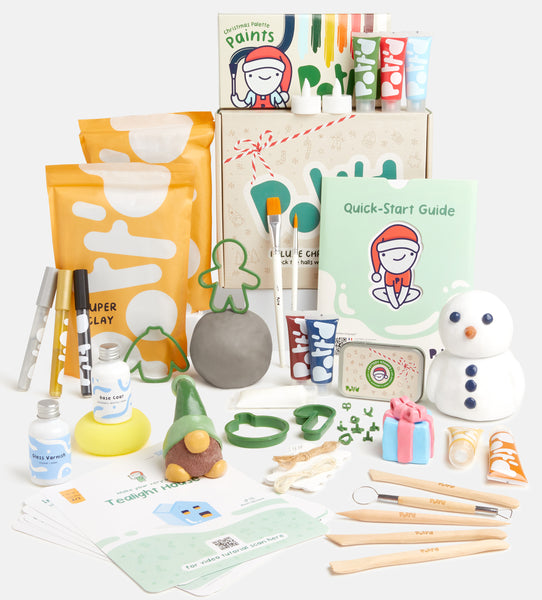 Christmas Deluxe Pottery Kit