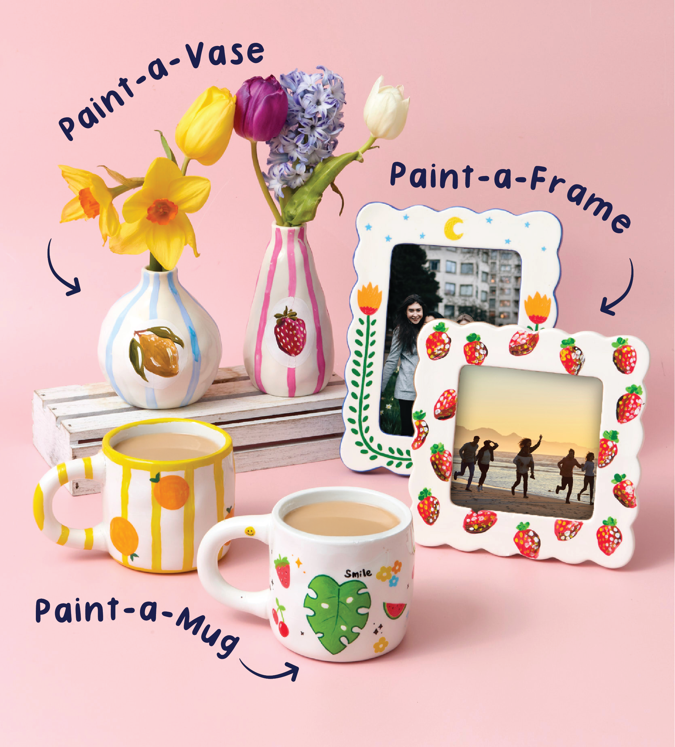 Paintables Mug, Frame & Vase Bundle - Image 1