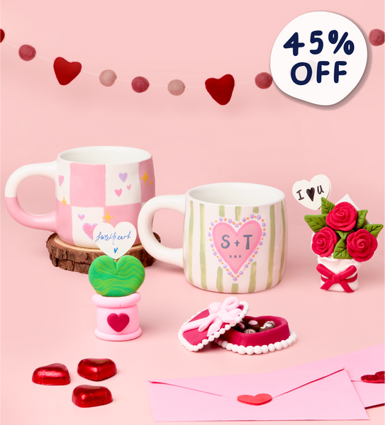Valentine’s Foam Dough & Mug Bundle