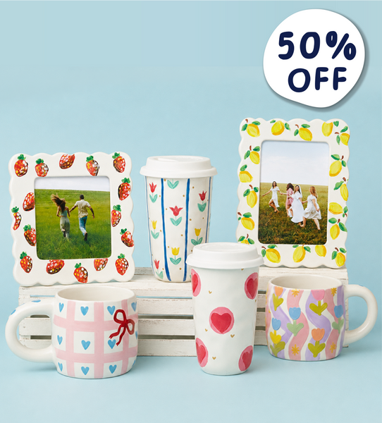 Paintables Mug, Frame & Travel Mug Bundle