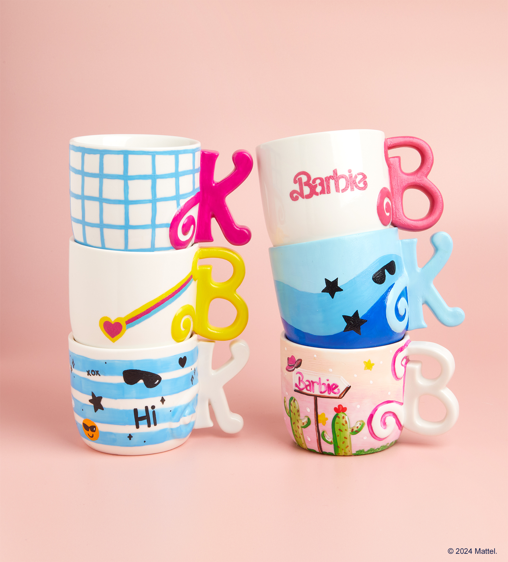Barbie™ x Pottd Paint Mug x2